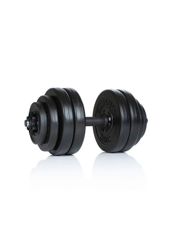 Gymstick Vinyl Dumbbell Set 15 kg